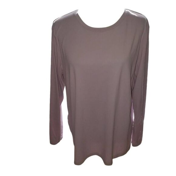 Duluth Trading Lavender Active Geometric Long Sleeve Crew Size XXL - Picture 8 of 8